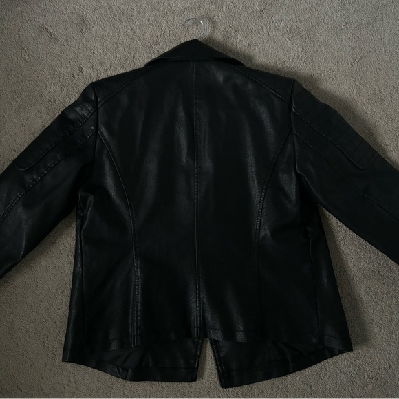 Black Leather Jacket - Picture 3 of 4